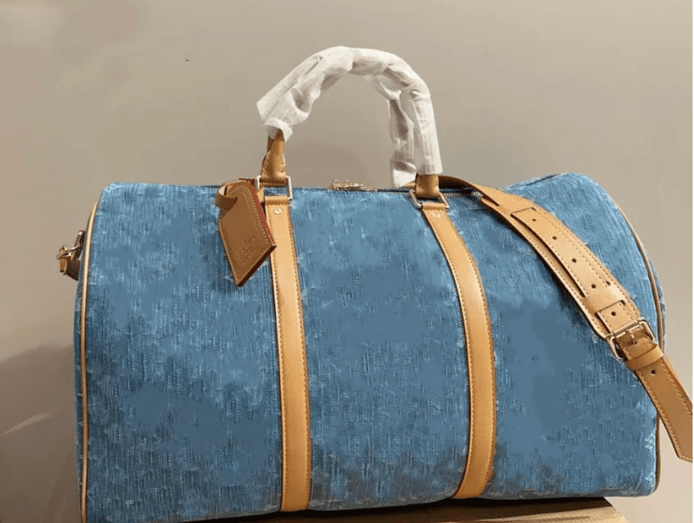 LV Denim Duffle