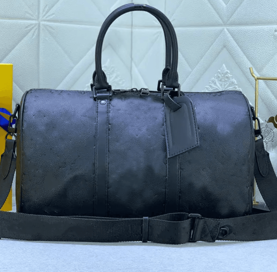 LV Black Duffle 