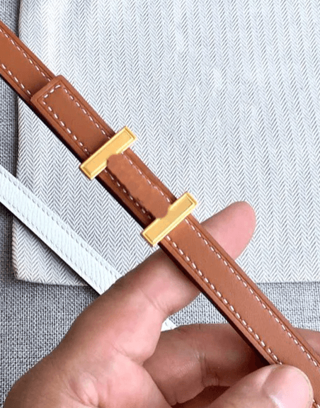Brown Thin Belt 