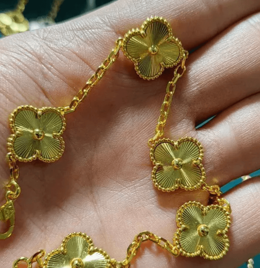 VC Bracelet (doesn't look yellow in person)