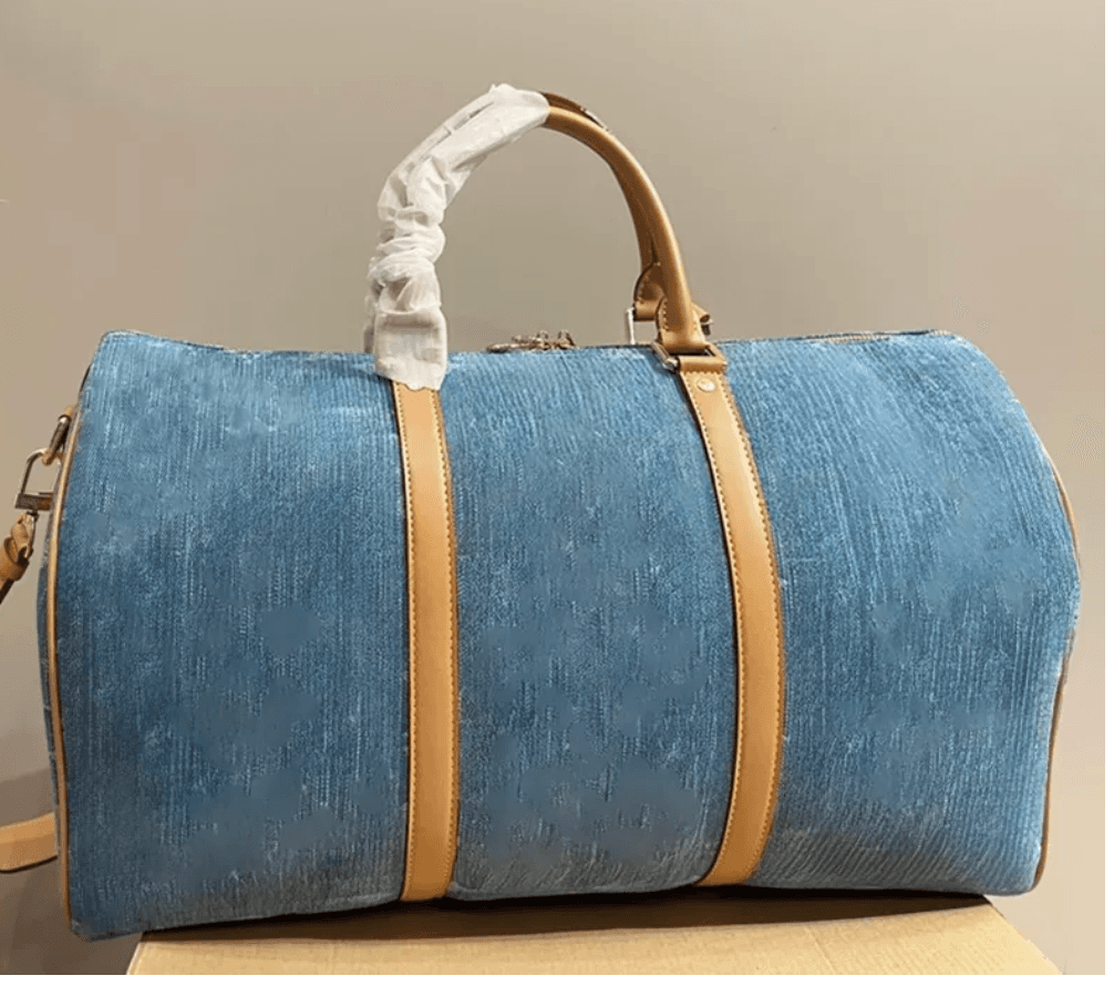 LV Denim Duffle