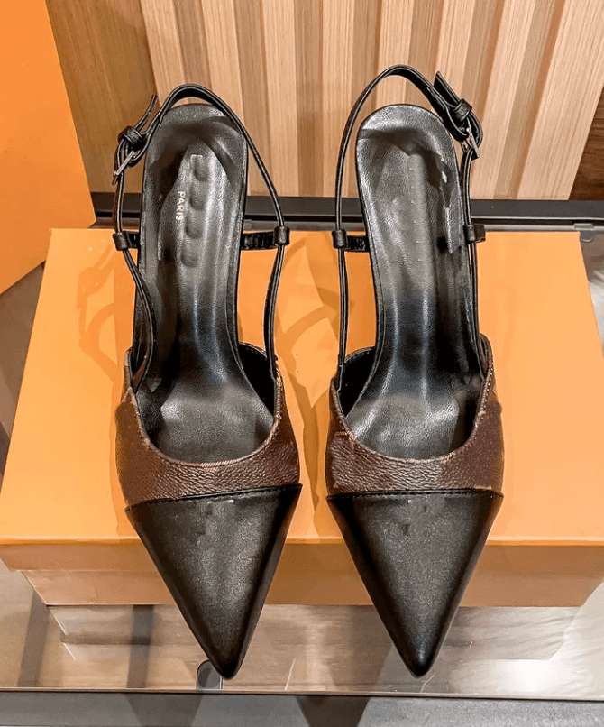LV slingbacks